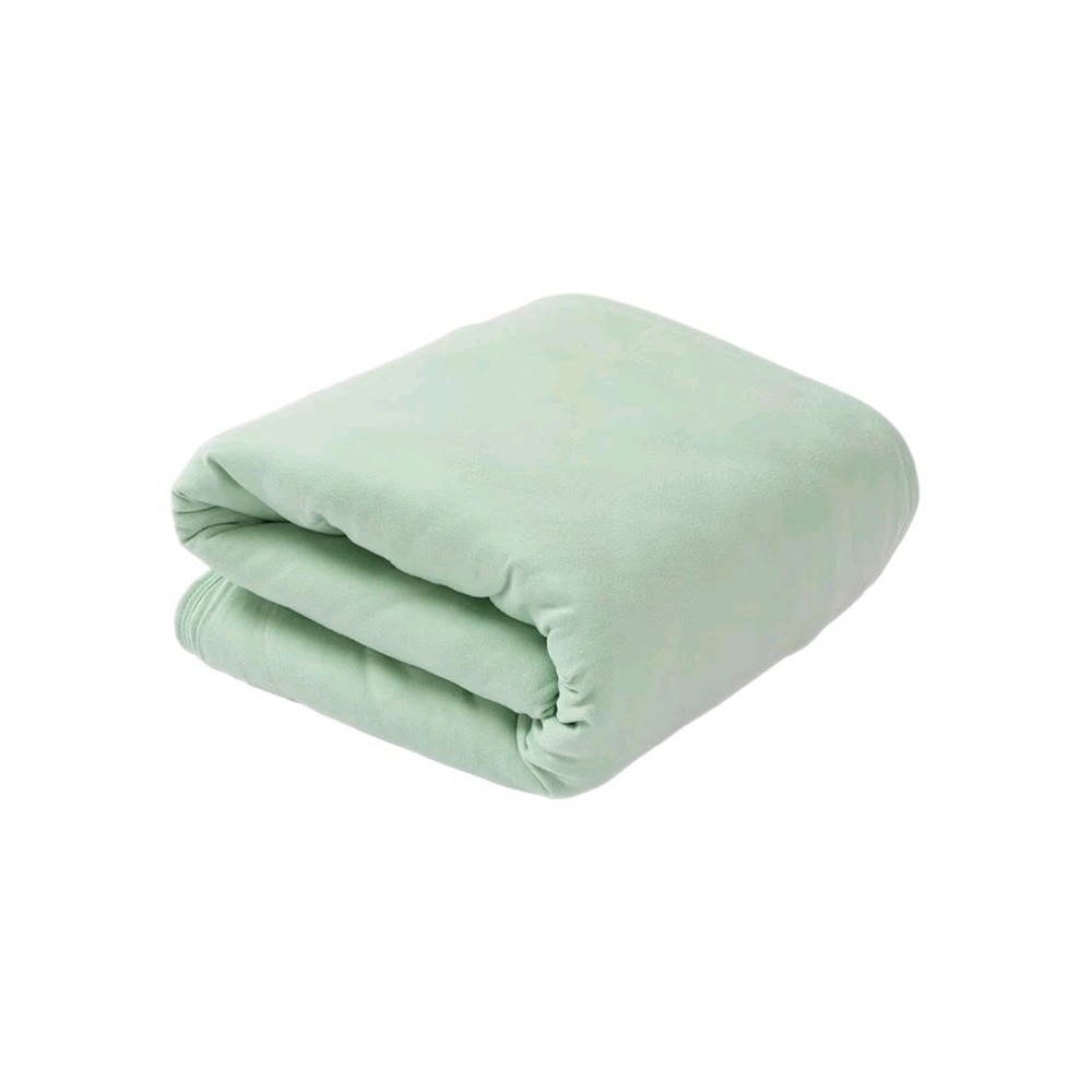 Crib Toddler Comforter Baby Blanket 40x60 Lightweight Quilted 1.0 TOG Sage NEW